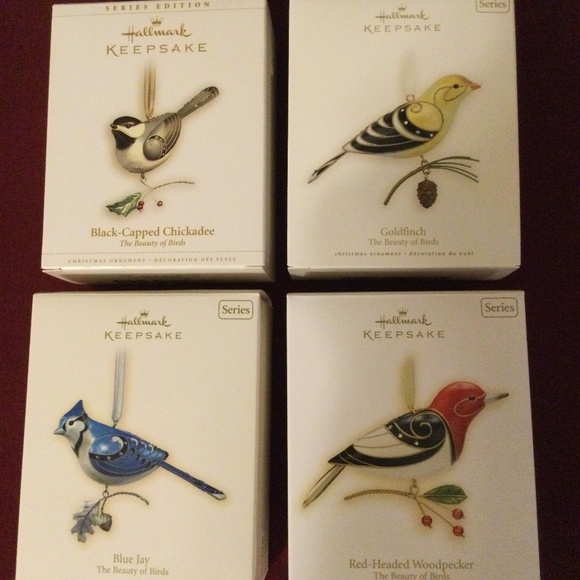🐦‍⬛THE BEAUTY OF BIRDS HALLMARK KEEPSAKE 12 PIECE COLLECTION, 2006 thru 2014 - Picture 2 of 10